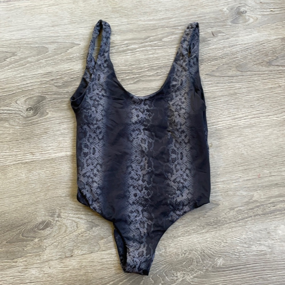 Mai underwear bodysuit python small